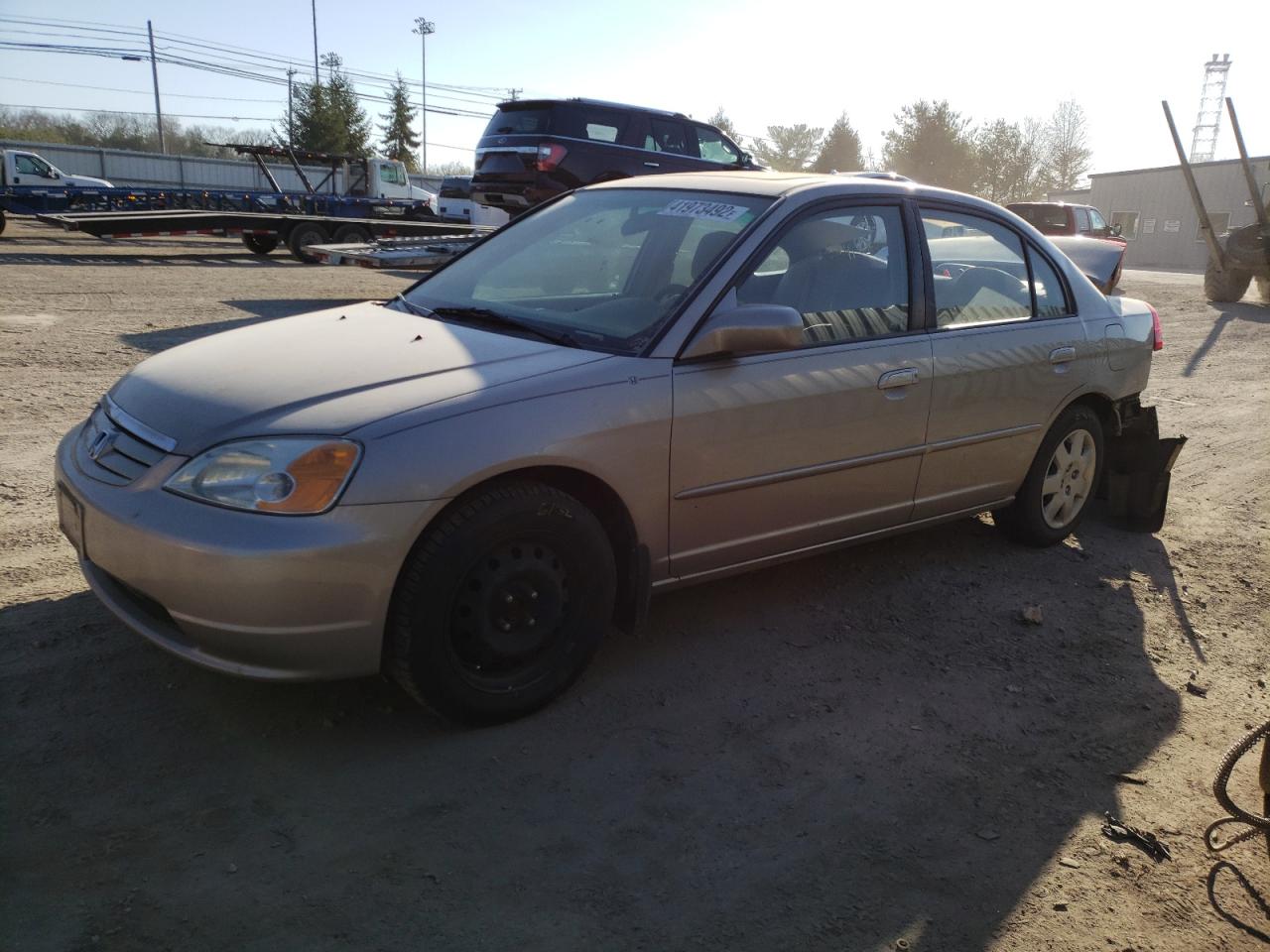 Photo 2 from auction – 2002 HONDA CIVIC EX with VIN 1HGES26702L082248