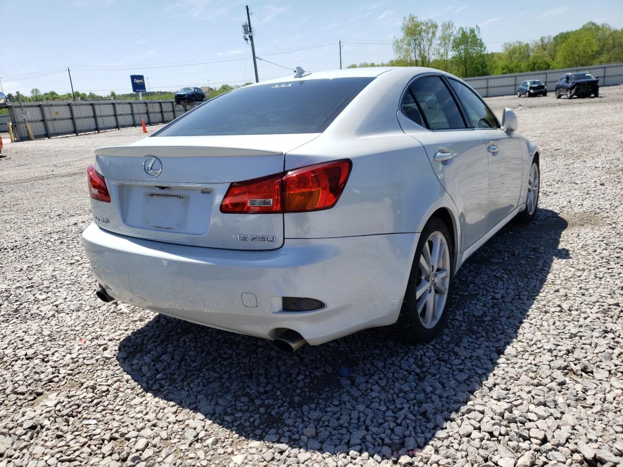 Photo 4 from auction – 2007 LEXUS IS 250 with VIN JTHBK262575042831