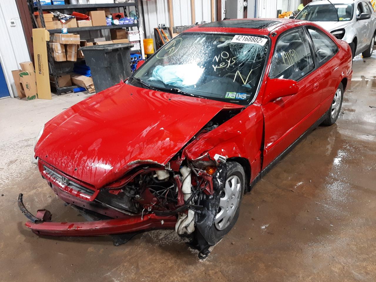 Photo 2 from auction – 1997 HONDA CIVIC EX with VIN 1HGEJ8256VL079529