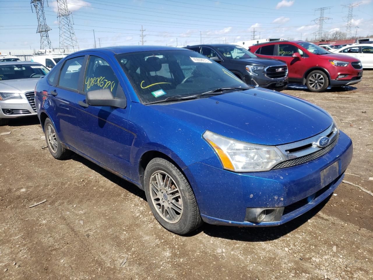 FORD FOCUS SE 2010 with VIN 1FAHP3FNXAW288312 - Photo from auction