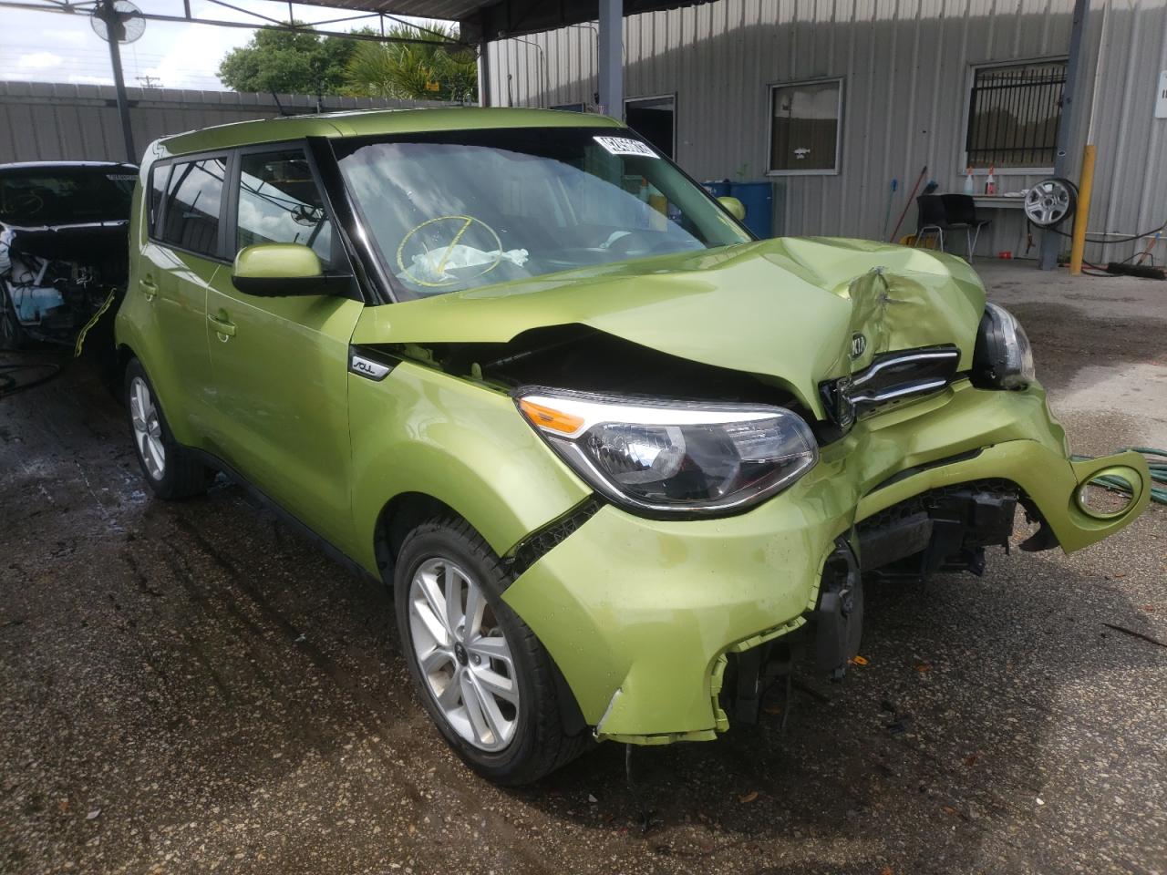 KIA SOUL + 2019 with VIN KNDJP3A57K7918351 - Photo from auction