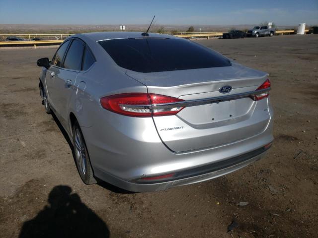 Photo 3 from auction – 2018 FORD FUSION SE with VIN 3FA6P0H71JR220049