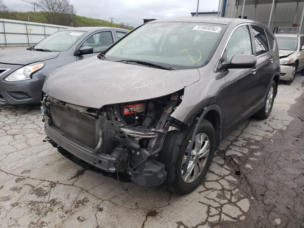 Photo 2 from auction – 2013 HONDA CR-V EX with VIN 5J6RM3H53DL043677