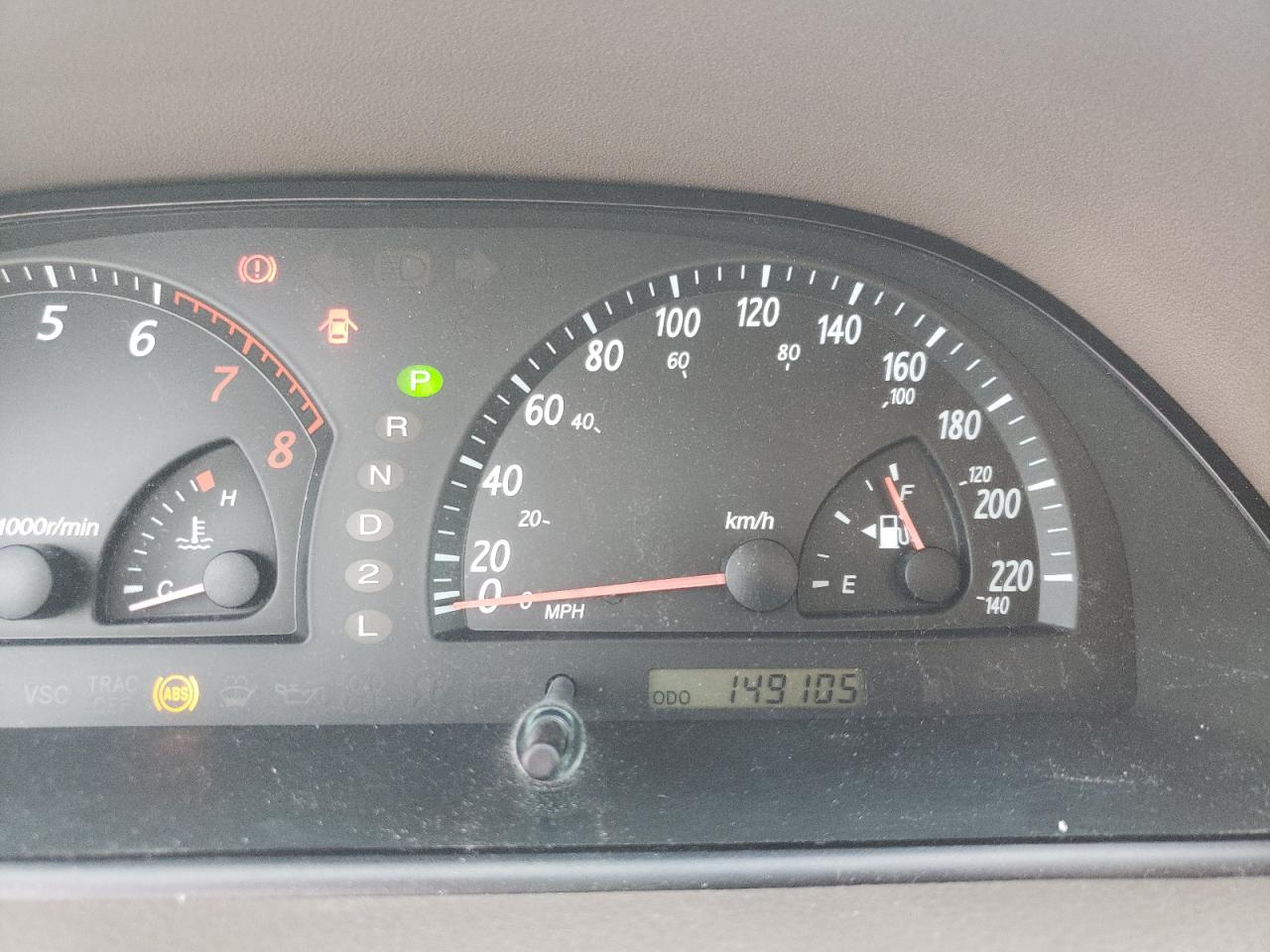 Photo 8 from auction – 2003 TOYOTA CAMRY LE with VIN JTDBF32K730100754