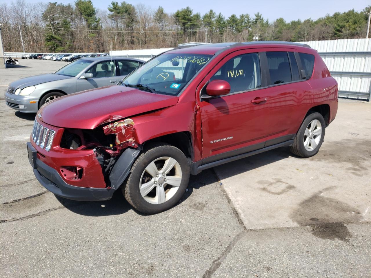 Photo 2 from auction – 2014 JEEP COMPASS LA with VIN 1C4NJDEB3ED817189