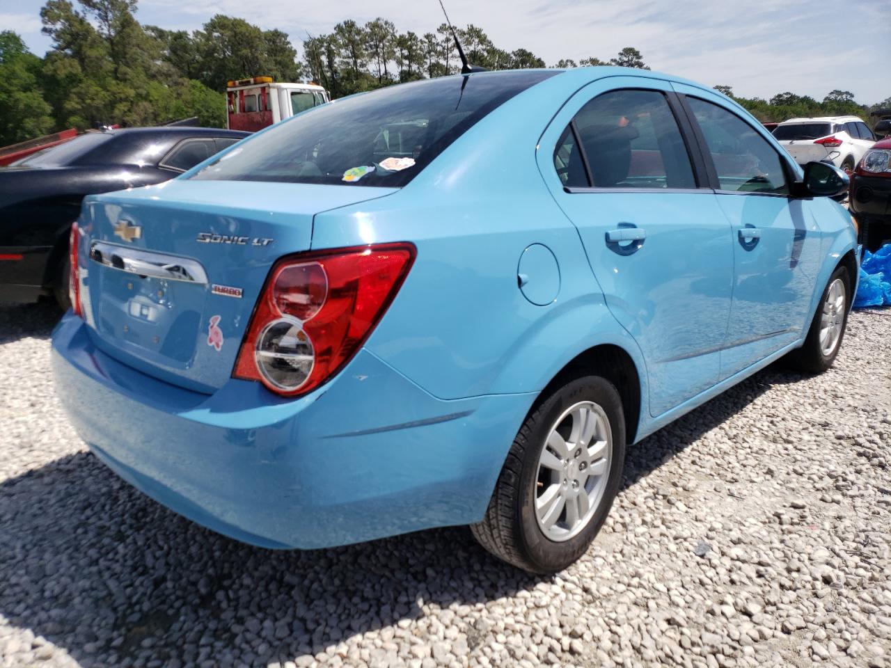 Photo 4 from auction – 2014 CHEVROLET SONIC LT with VIN 1G1JC5SB5E4158298