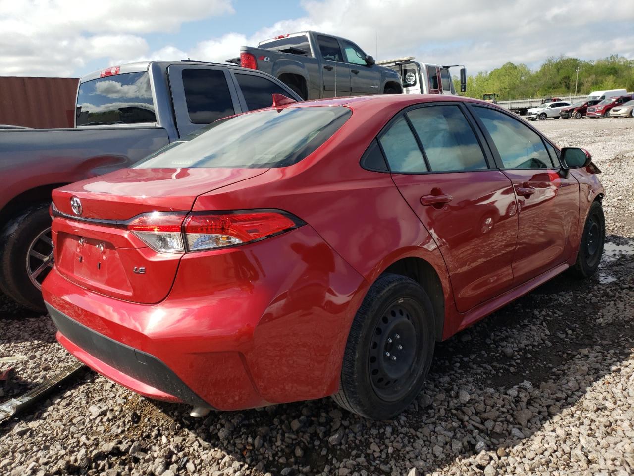 Photo 4 from auction – 2020 TOYOTA COROLLA LE with VIN JTDEPRAE5LJ044879