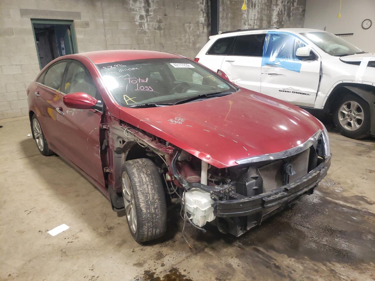 HYUNDAI SONATA SE 2013 with VIN 5NPEC4ACXDH578869 - Photo from auction