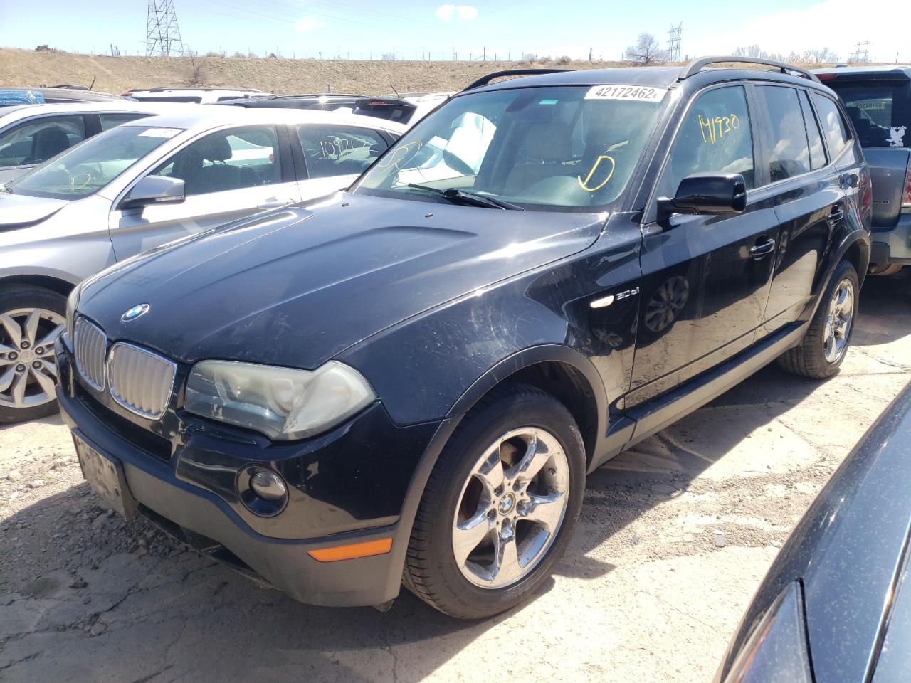 Photo 2 from auction – 2007 BMW X3 3.0SI with VIN WBXPC93477WF23215