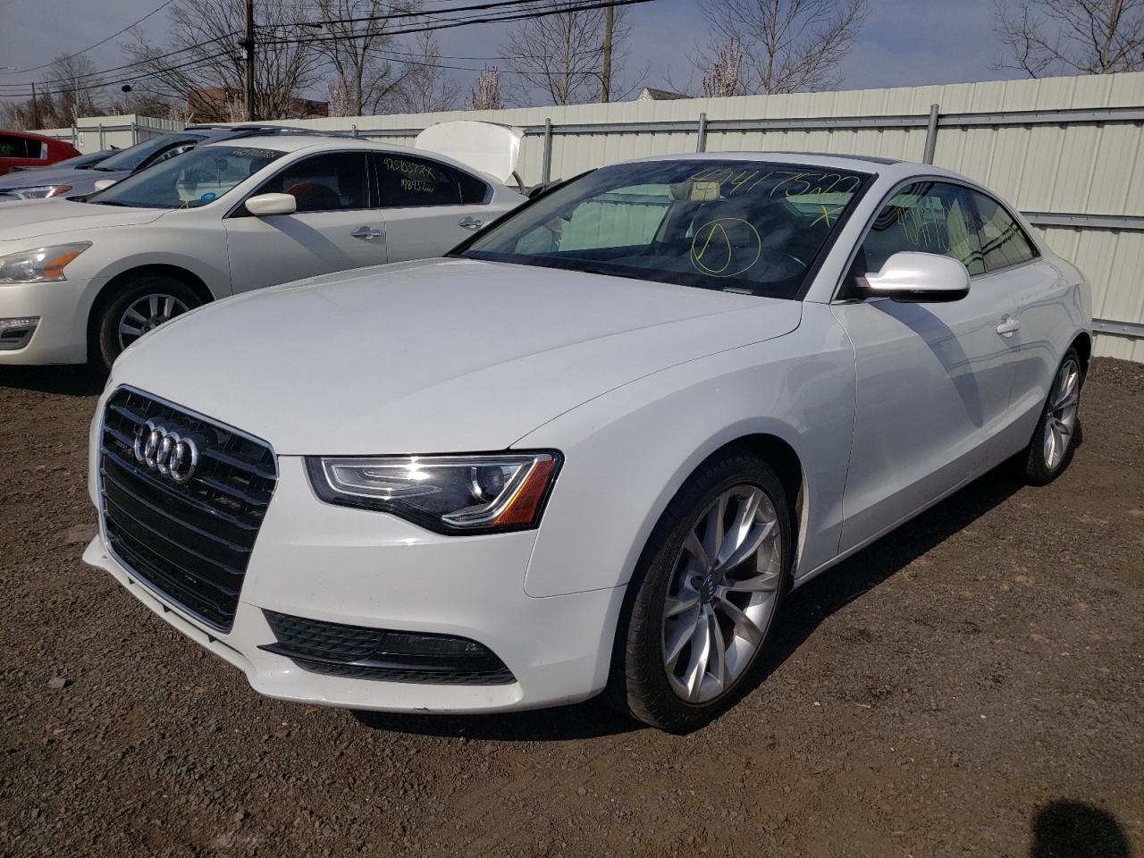 Photo 2 from auction – 2014 AUDI A5 PREMIUM with VIN WAUCFAFR5EA026678