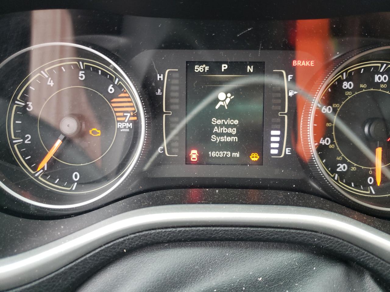 Photo 8 from auction – 2016 JEEP CHEROKEE S with VIN 1C4PJMAB0GW203769