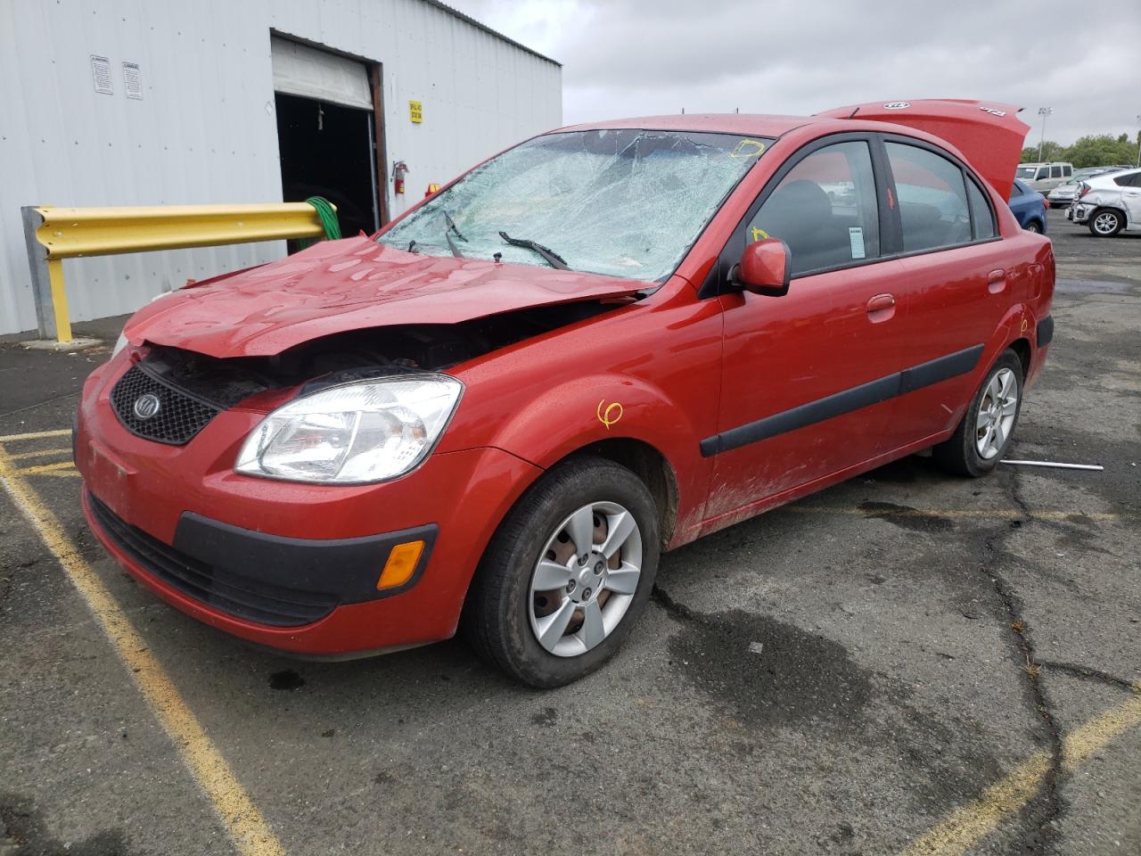 Photo 2 from auction – 2006 KIA RIO with VIN KNADE123766109087