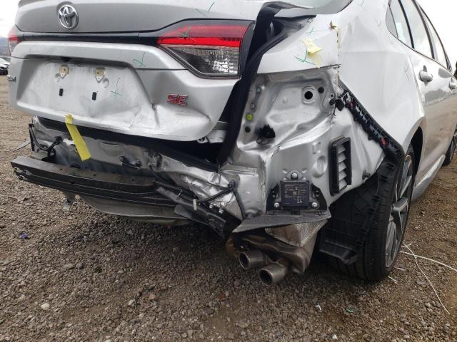 Photo 9 from auction – 2021 TOYOTA COROLLA SE with VIN 5YFP4MCE9MP063563