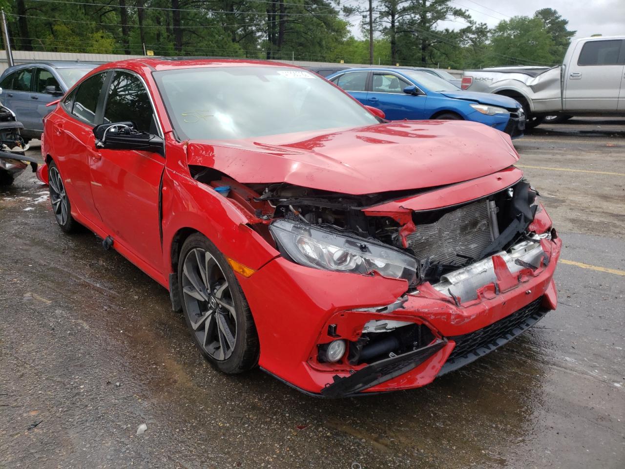 Photo 1 from auction – 2018 HONDA CIVIC SI with VIN 2HGFC1E55JH706567