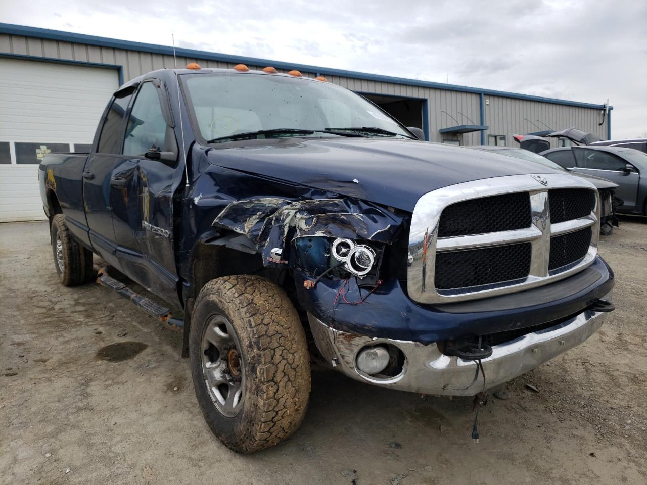 DODGE RAM 2500 S 2005 with VIN 3D7KS28C25G711477 - Photo from auction