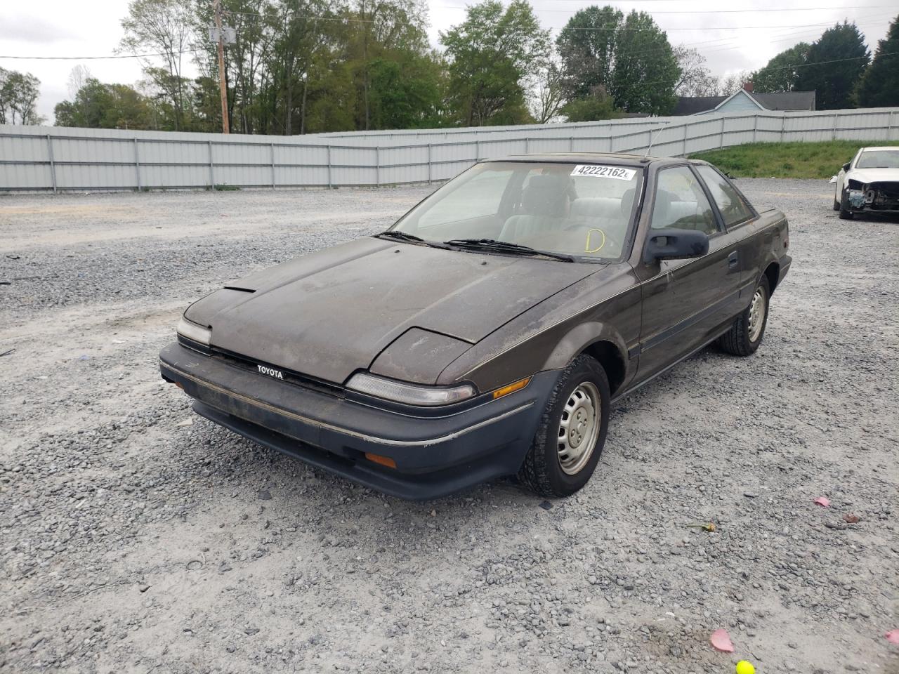 Photo 2 from auction – 1989 TOYOTA COROLLA SR with VIN JT2AE95C3K3246841