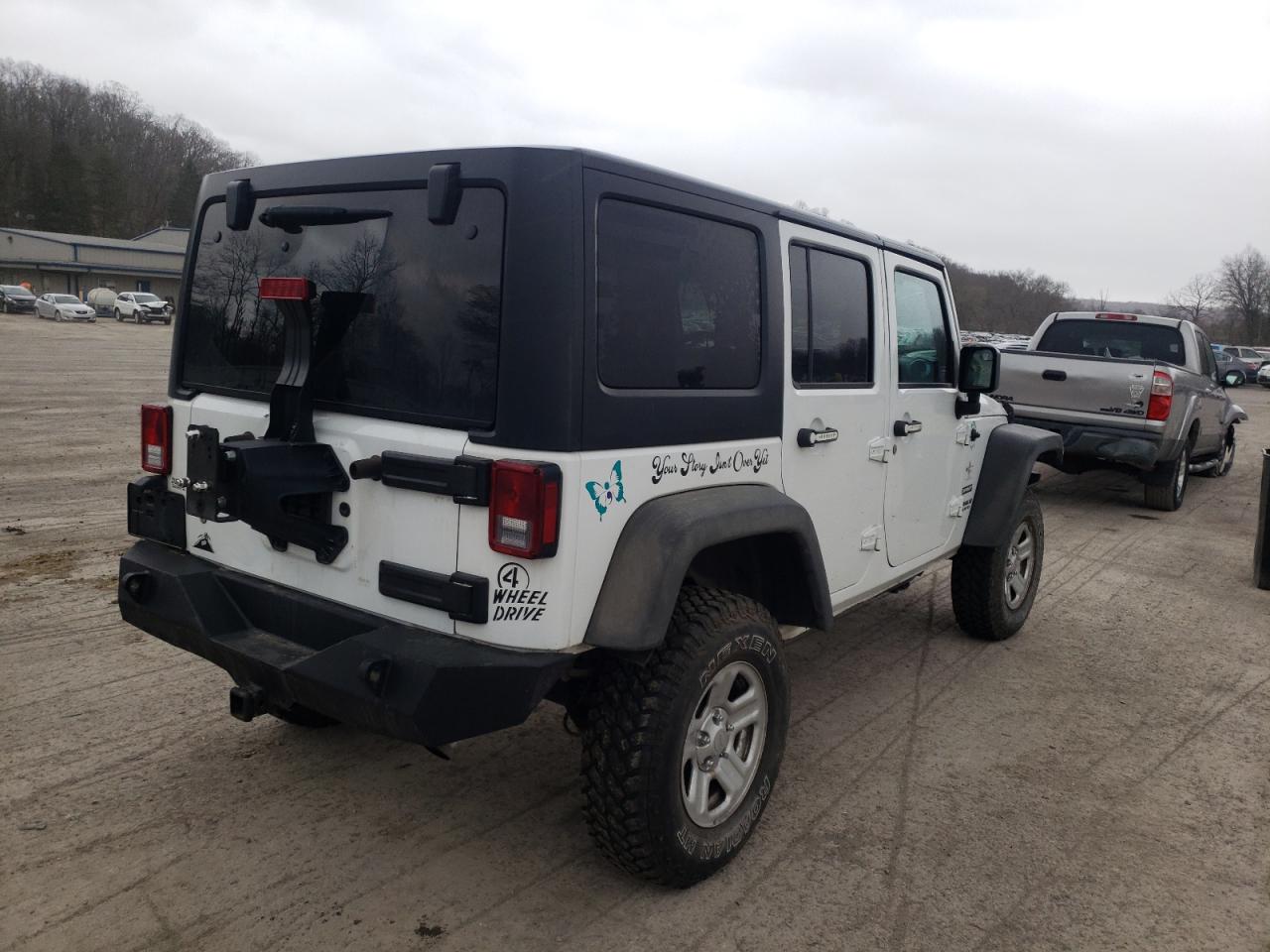 Photo 4 from auction – 2017 JEEP WRANGLER U with VIN 1C4BJWDG3HL688828