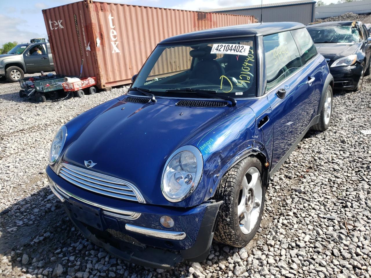 Photo 2 from auction – 2003 MINI COOPER with VIN WMWRC33493TE18669