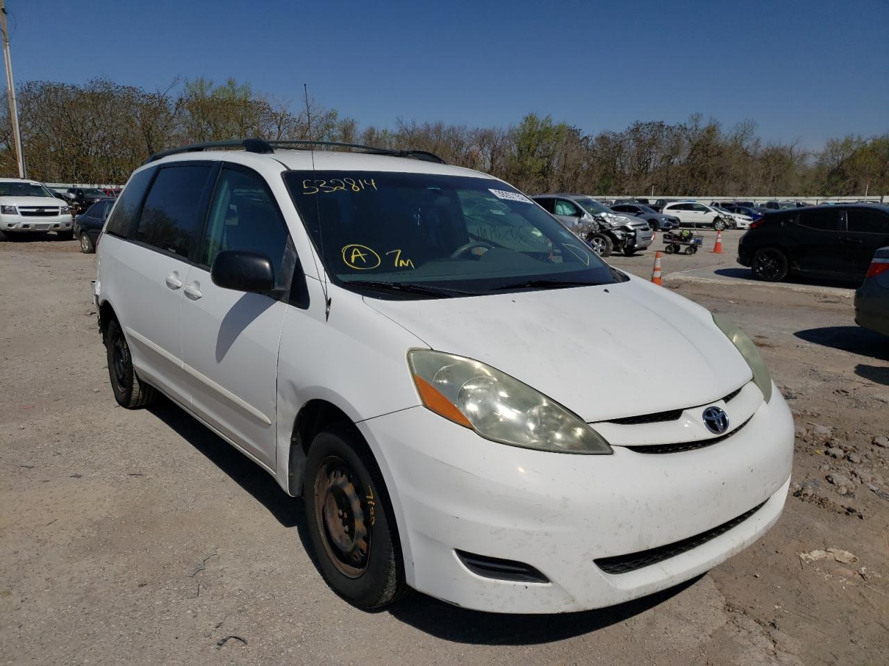 TOYOTA SIENNA CE 2006 with VIN 5TDZA23C06S532814 - Photo from auction