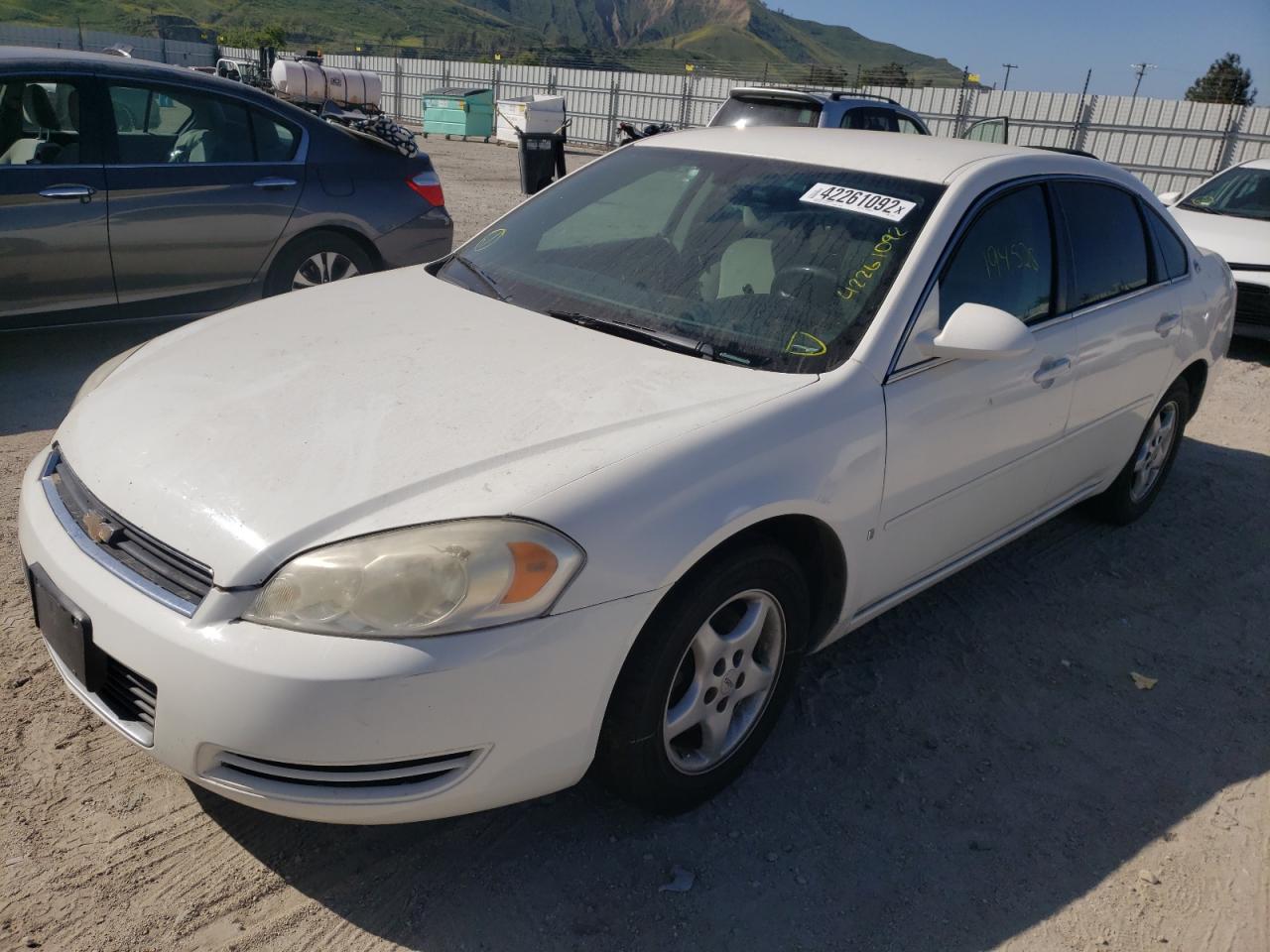 Photo 2 from auction – 2007 CHEVROLET IMPALA LT with VIN 2G1WT58KX79114746