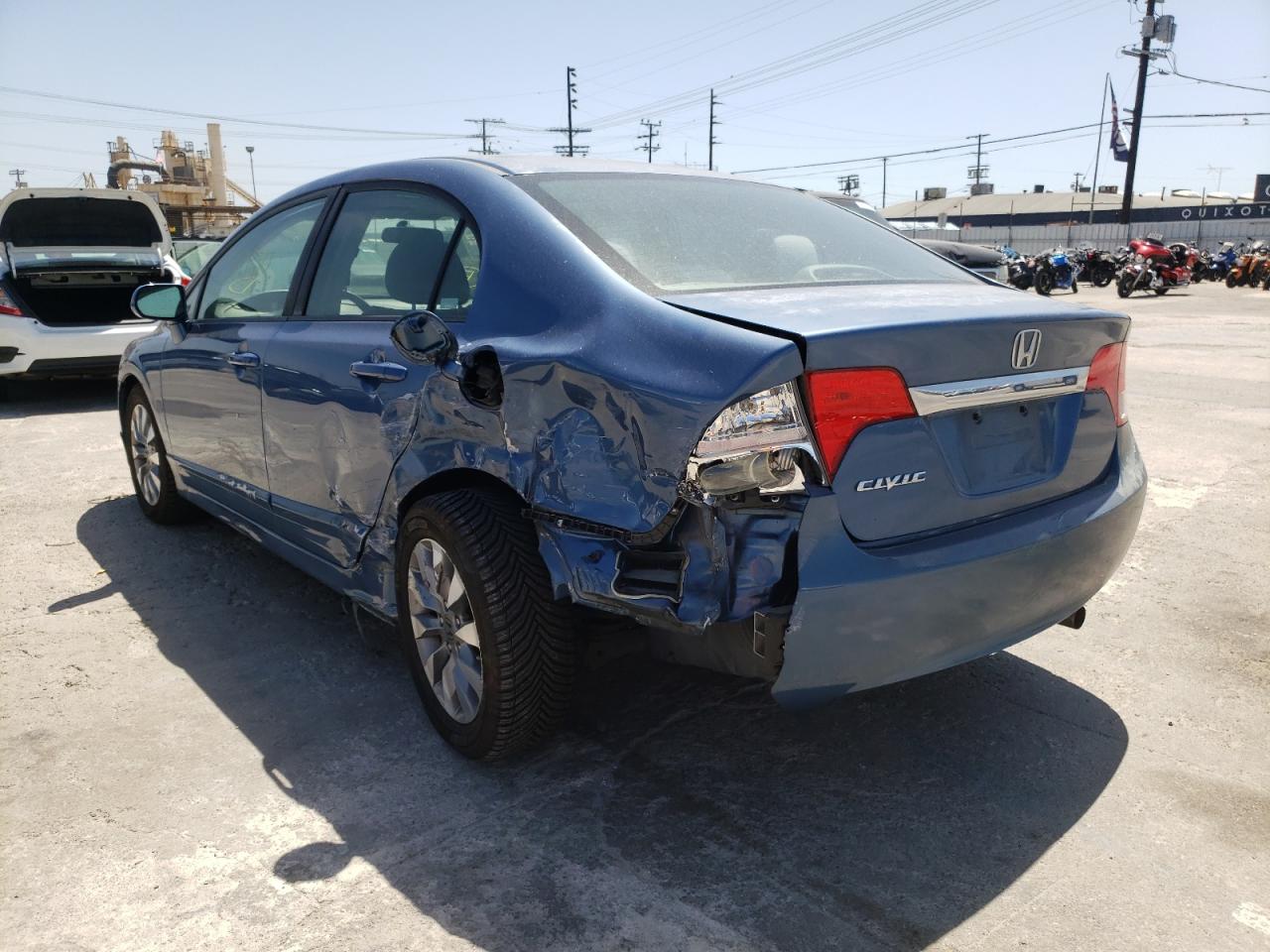 Photo 3 from auction – 2009 HONDA CIVIC EX with VIN 19XFA16839E000931