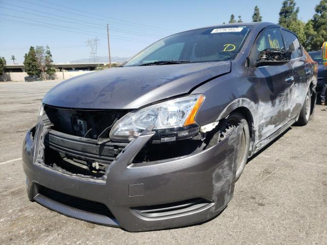 Photo 2 from auction – 2015 NISSAN SENTRA S with VIN 3N1AB7AP2FL656976