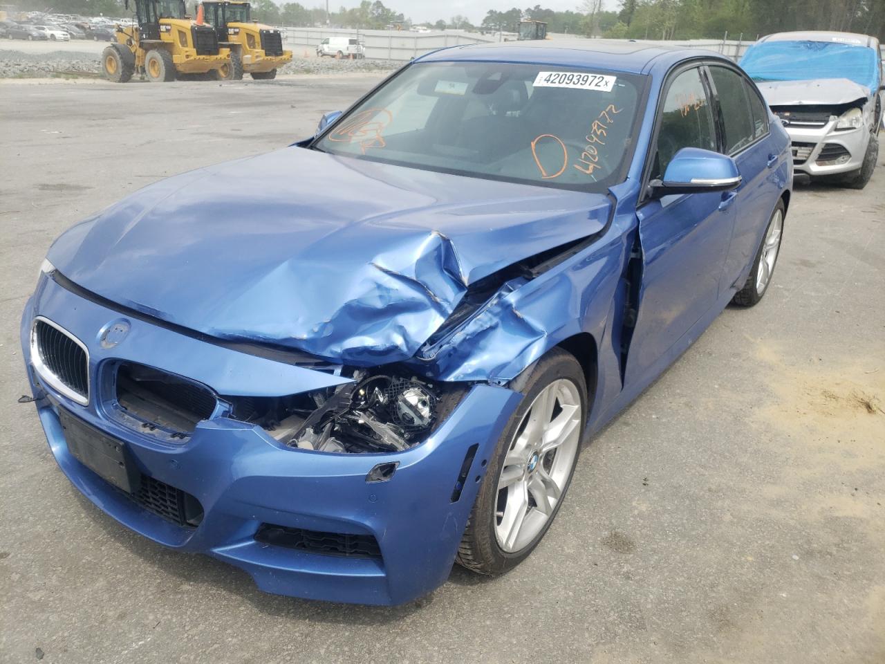 Photo 2 from auction – 2013 BMW 328 I with VIN WBA3A5C5XDF604055