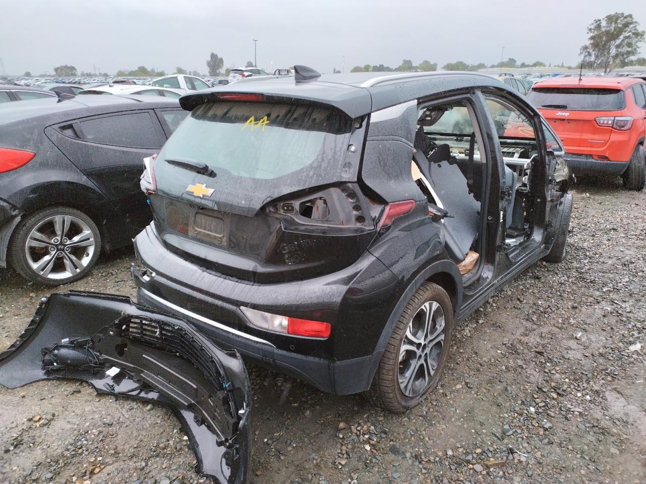 Photo 4 from auction – 2019 CHEVROLET BOLT EV PR with VIN 1G1FZ6S09K4117046