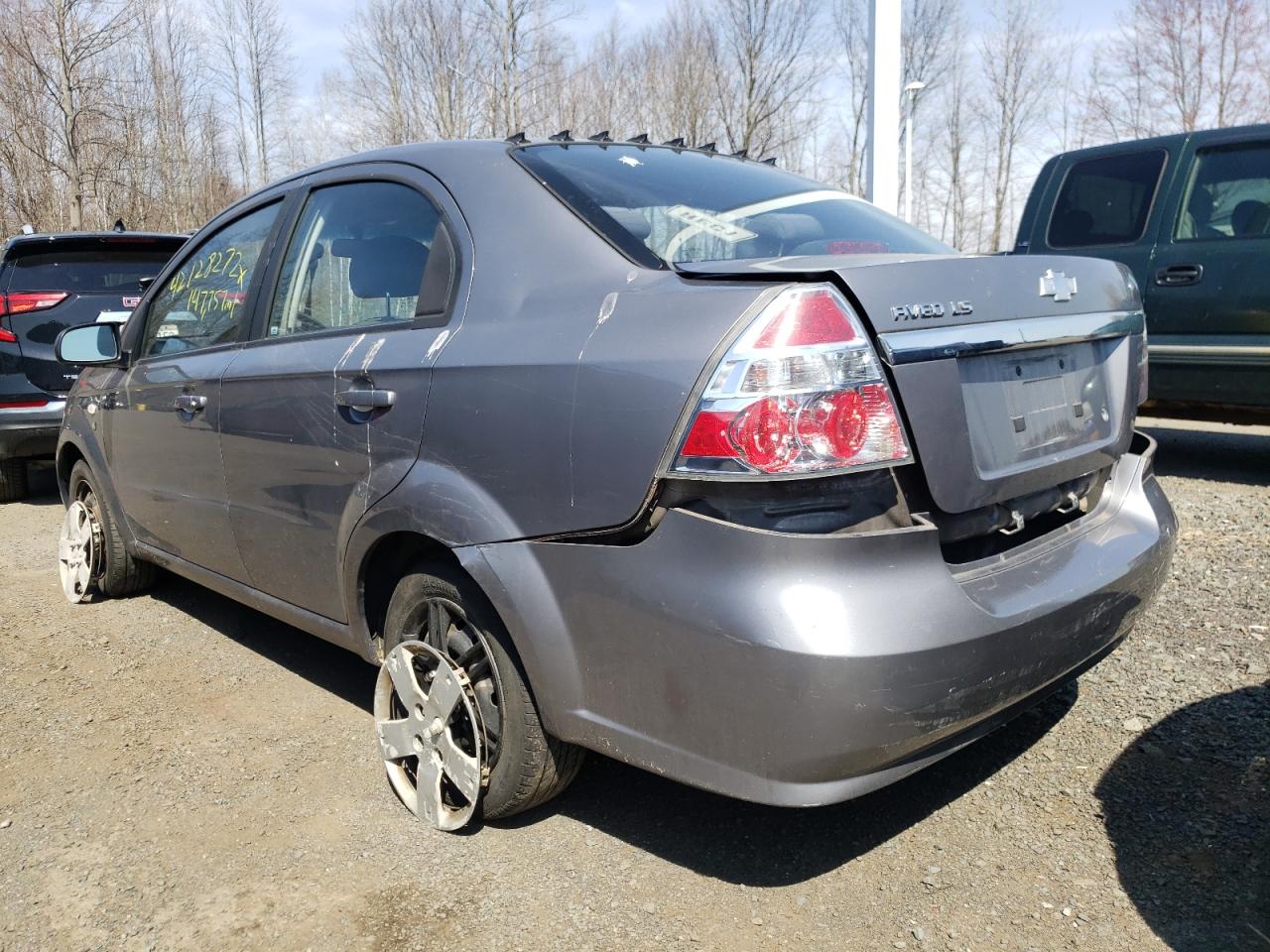 Photo 3 from auction – 2008 CHEVROLET AVEO BASE with VIN KL1TD56658B155094