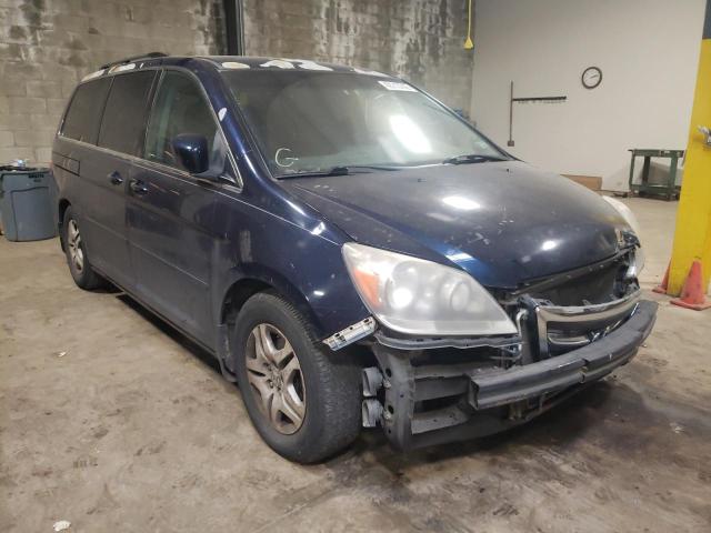 HONDA ODYSSEY EX 2005 with VIN 5FNRL38475B059224 - Photo from auction