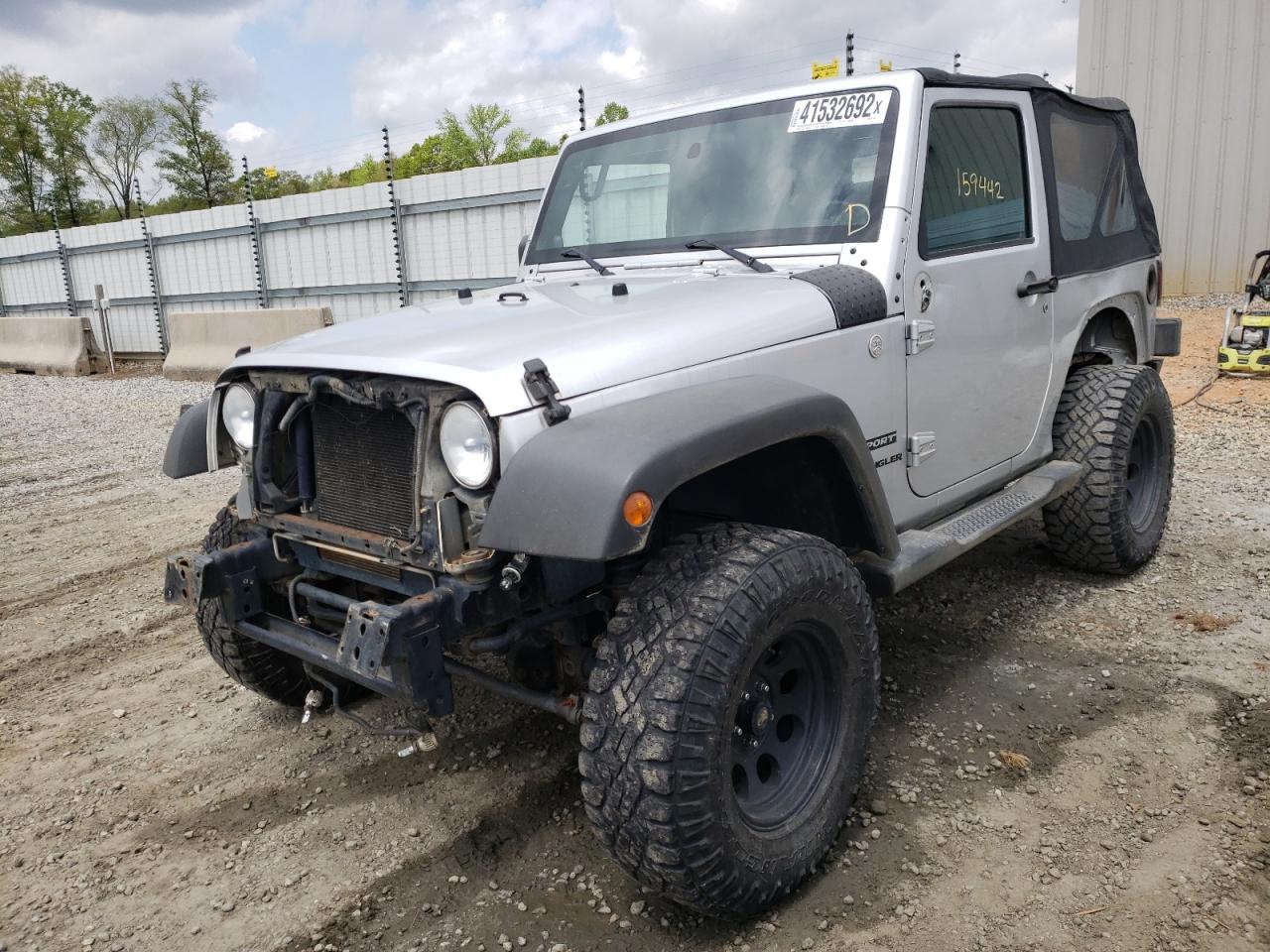 Photo 2 from auction – 2010 JEEP WRANGLER S with VIN 1J4AA2D16AL177534