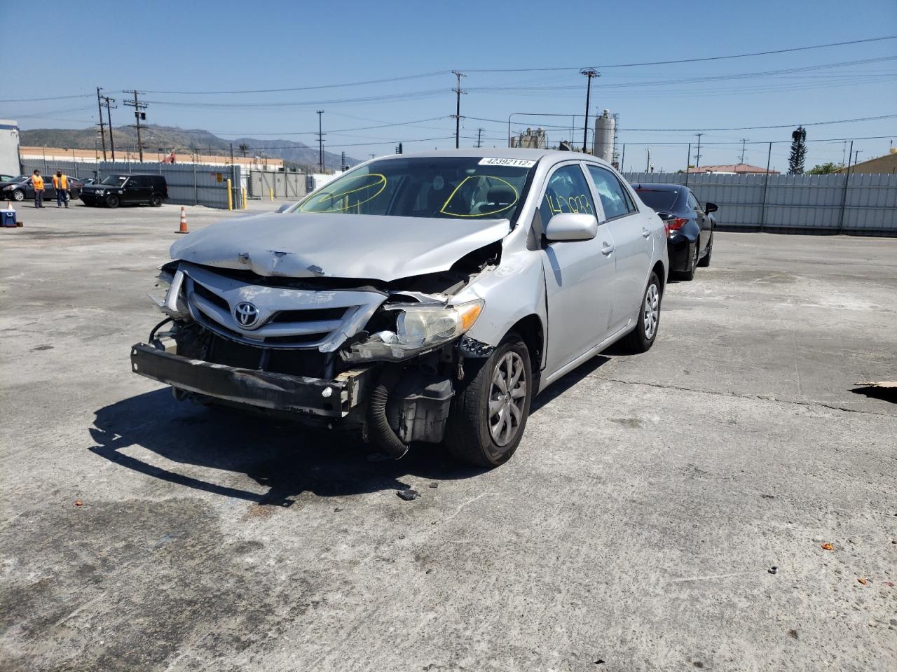 Photo 2 from auction – 2012 TOYOTA COROLLA BA with VIN 5YFBU4EE3CP059367