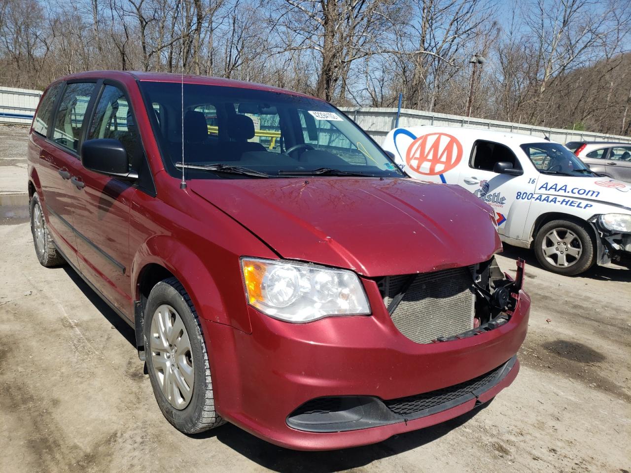 DODGE GRAND CARA 2016 with VIN 2C4RDGBG1GR118086 - Photo from auction