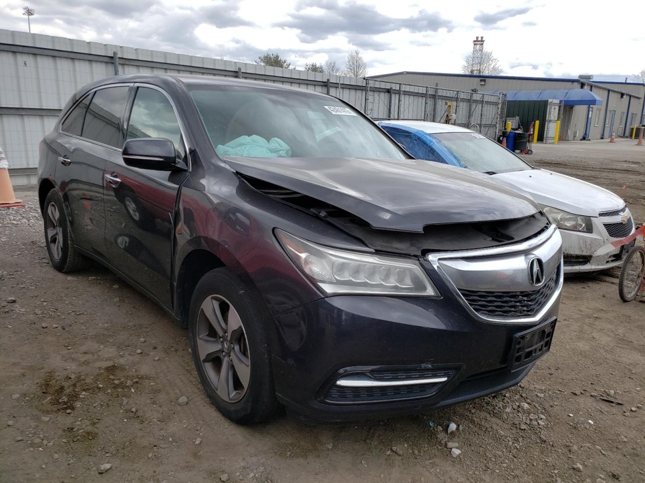 ACURA MDX 2014 with VIN 5FRYD4H20EB035701 - Photo from auction