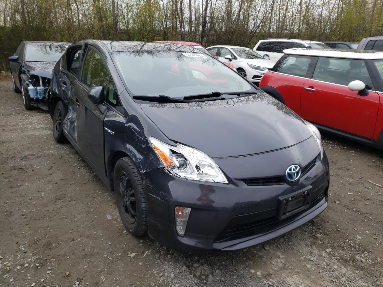 TOYOTA PRIUS 2015 with VIN JTDKN3DUXF0431074 - Photo from auction