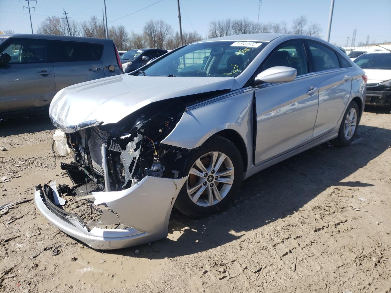 Photo 2 from auction – 2013 HYUNDAI SONATA GLS with VIN 5NPEB4AC7DH649481