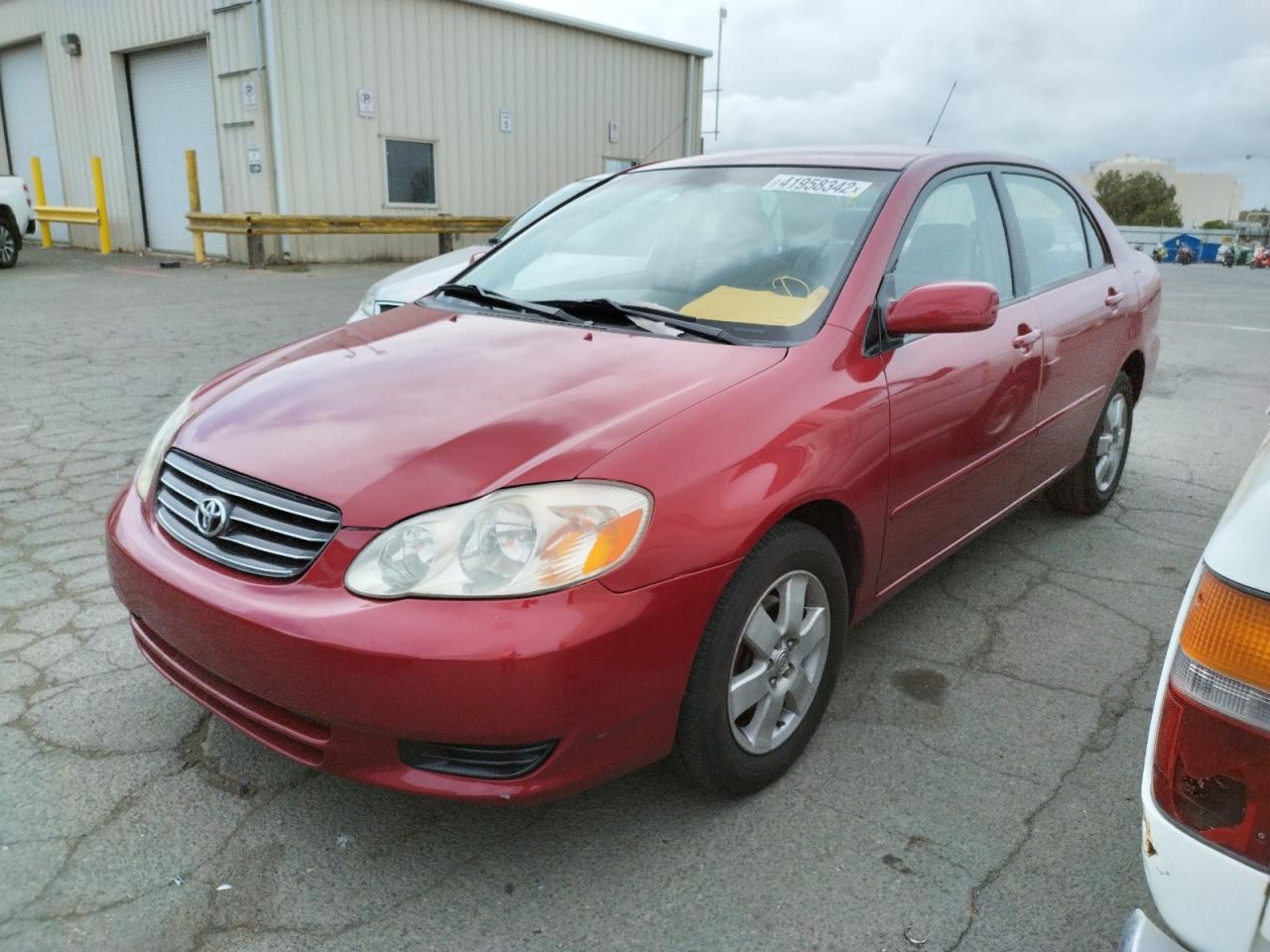 Photo 2 from auction – 2003 TOYOTA COROLLA CE with VIN 1NXBR38E63Z139123