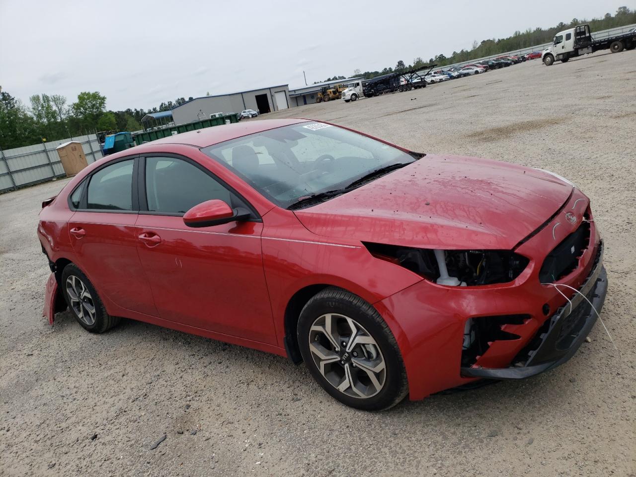 KIA FORTE FE 2021 with VIN 3KPF24AD2ME367153 - Photo from auction