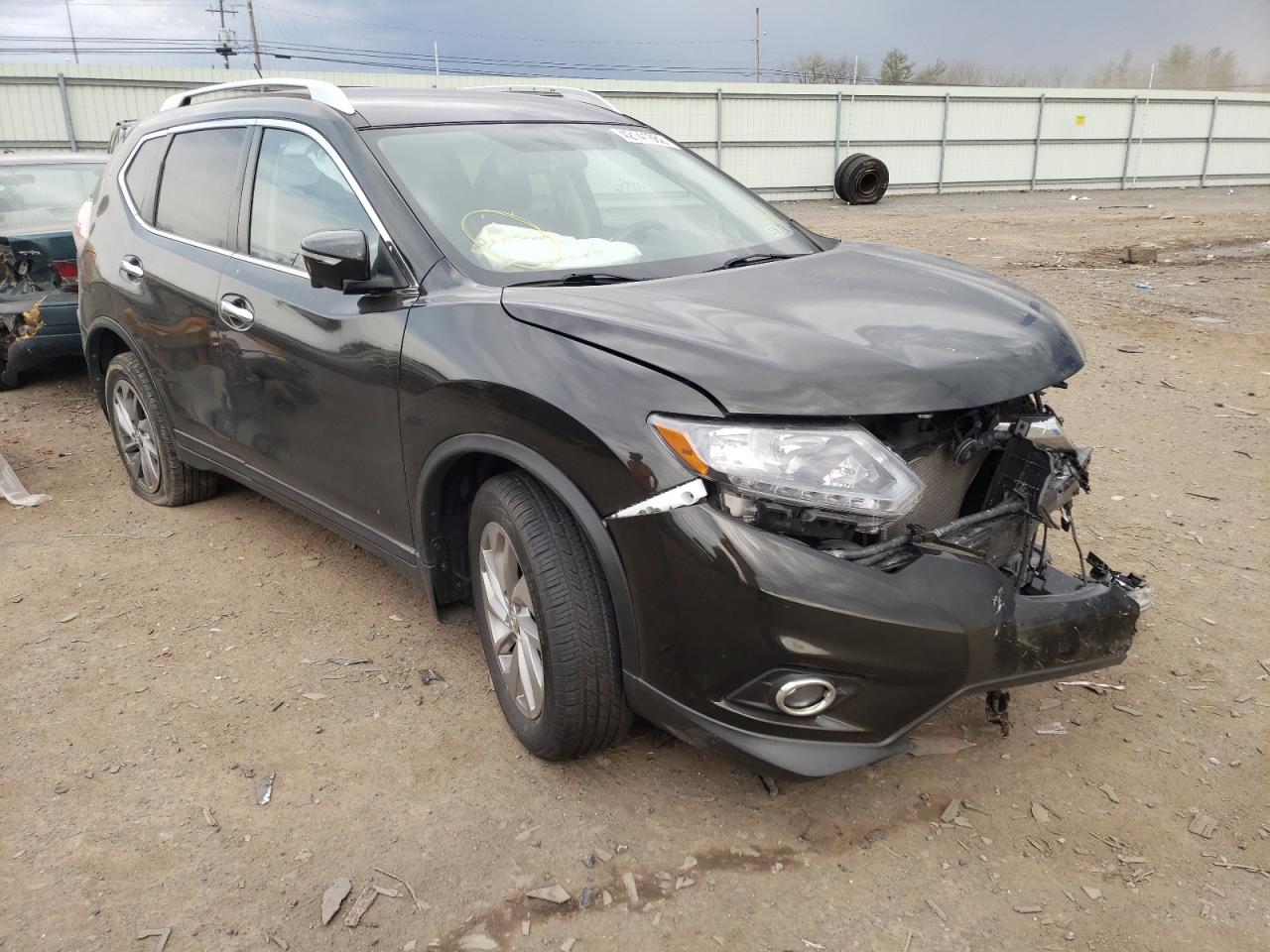 NISSAN ROGUE S 2014 with VIN 5N1AT2MV4EC809788 - Photo from auction
