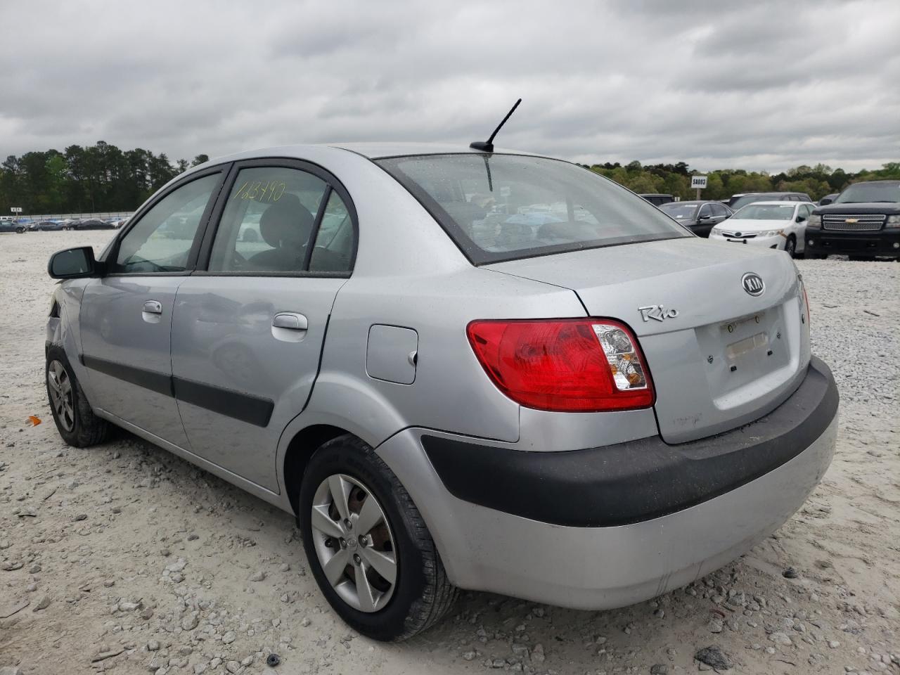 Photo 3 from auction – 2009 KIA RIO BASE with VIN KNADE223796495374