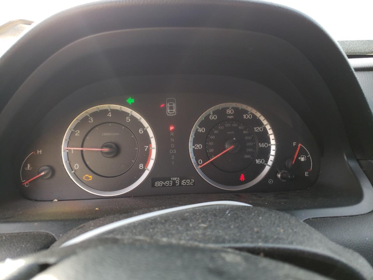 Photo 8 from auction – 2011 HONDA ACCORD EXL with VIN 1HGCP3F87BA013348