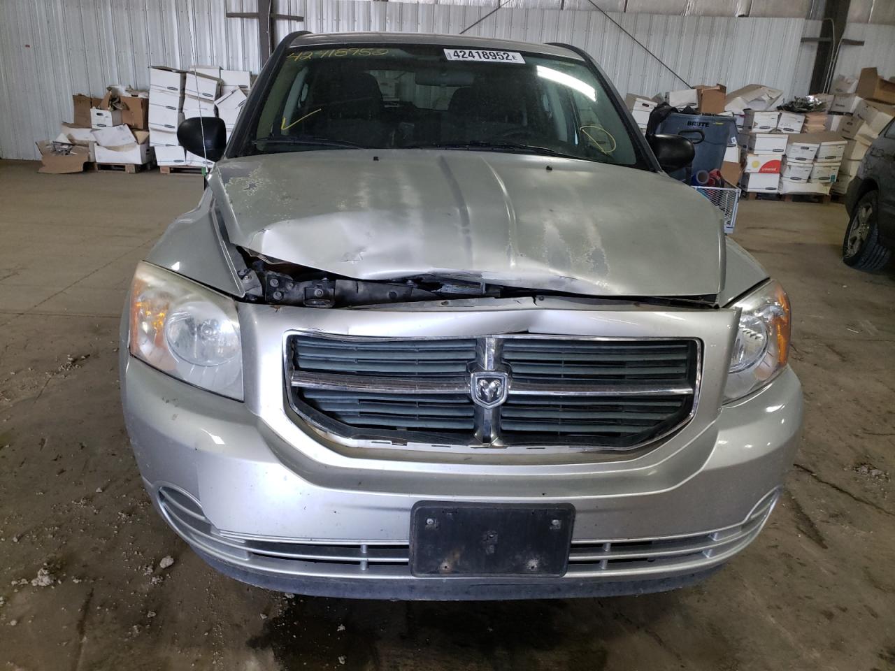 Photo 9 from auction – 2010 DODGE CALIBER SX with VIN 1B3CB4HA8AD536363