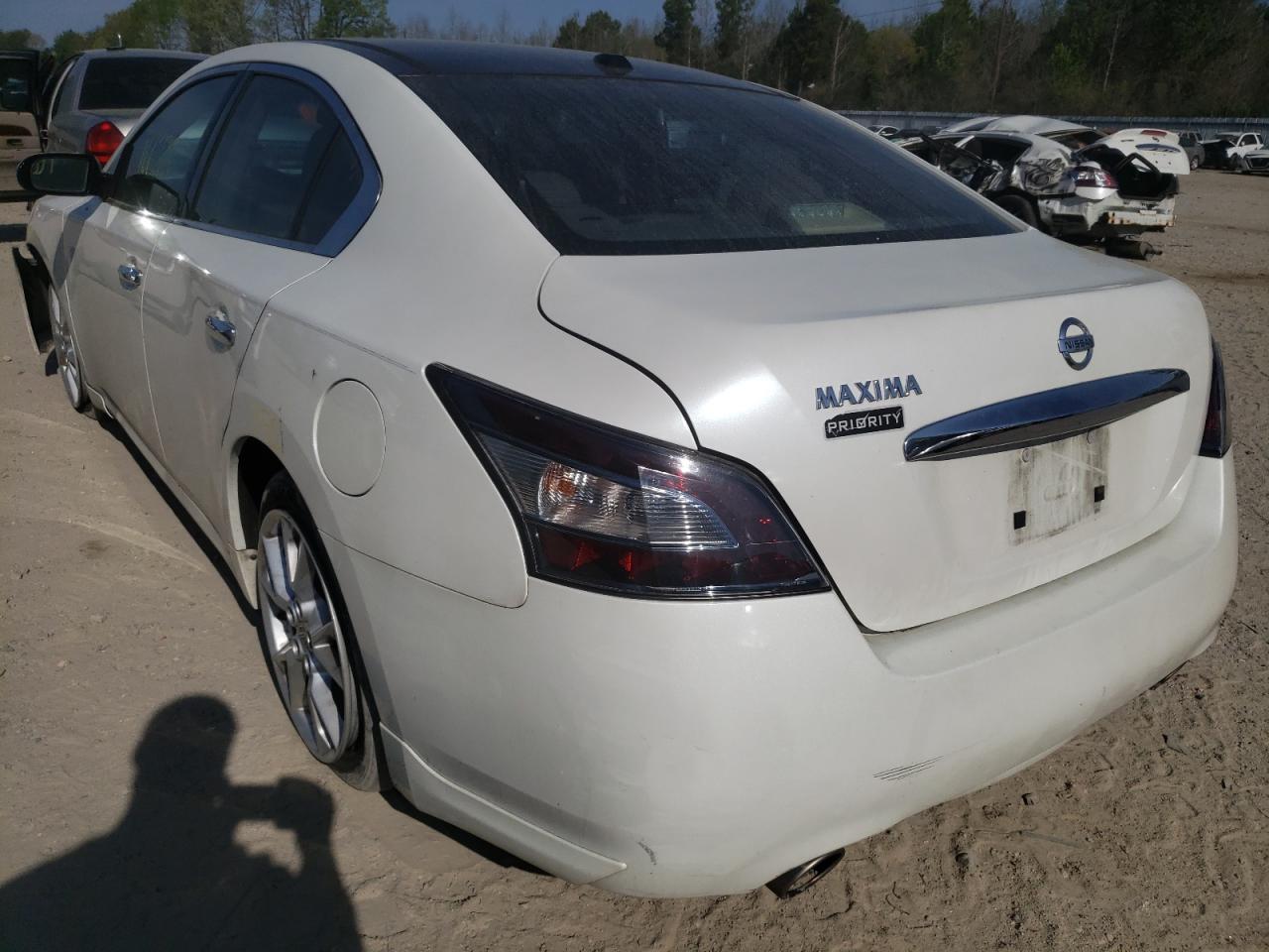 Photo 3 from auction – 2013 NISSAN MAXIMA S with VIN 1N4AA5AP7DC824128