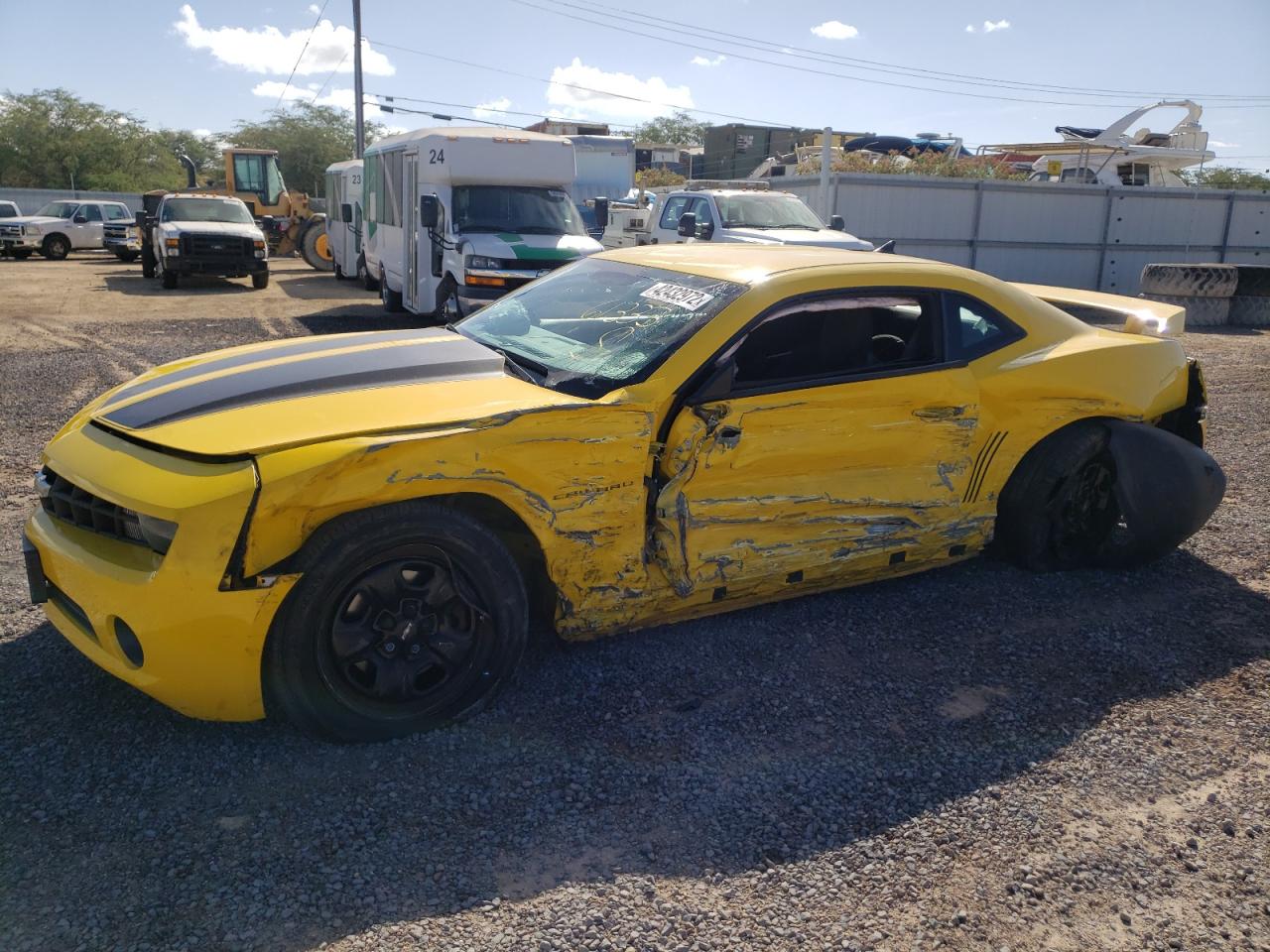 Photo 9 from auction – 2013 CHEVROLET CAMARO LS with VIN 2G1FA1E39D9197352