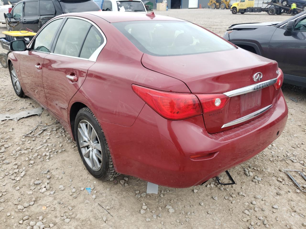 Photo 3 from auction – 2014 INFINITI Q50 BASE with VIN JN1BV7AP5EM687624