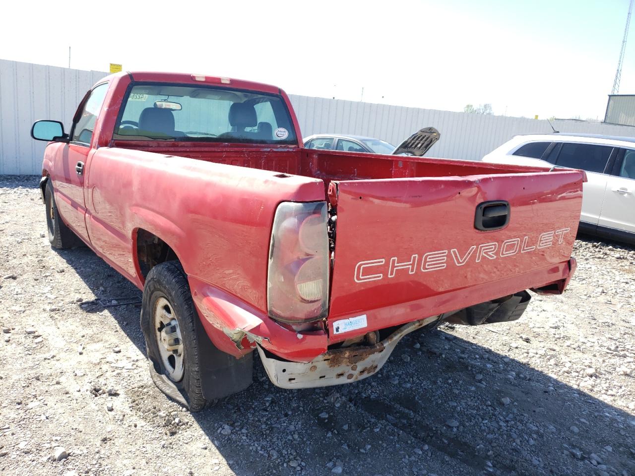 Photo 3 from auction – 2004 CHEVROLET SILVERADO with VIN 1GCEC14X14Z118313
