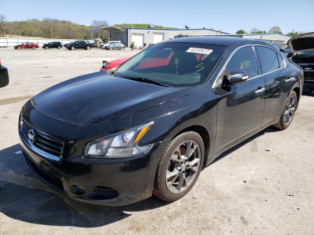 Photo 2 from auction – 2012 NISSAN MAXIMA S with VIN 1N4AA5AP8CC843141