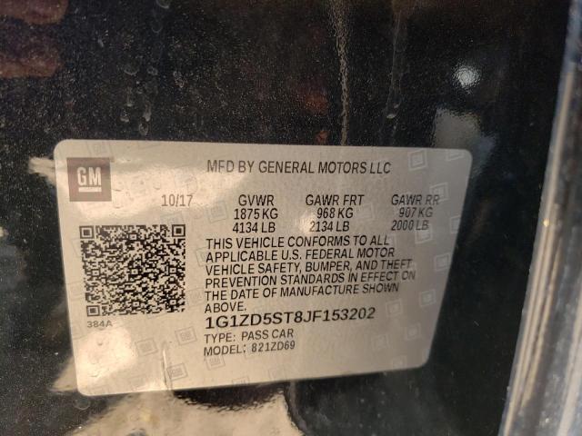 Photo 10 from auction – 2018 CHEVROLET MALIBU LT with VIN 1G1ZD5ST8JF153202