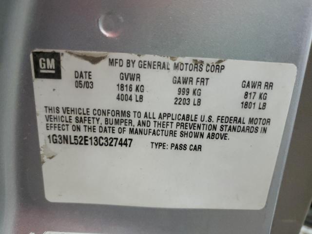 Photo 10 from auction – 2003 OLDSMOBILE ALERO with VIN 1G3NL52E13C327447
