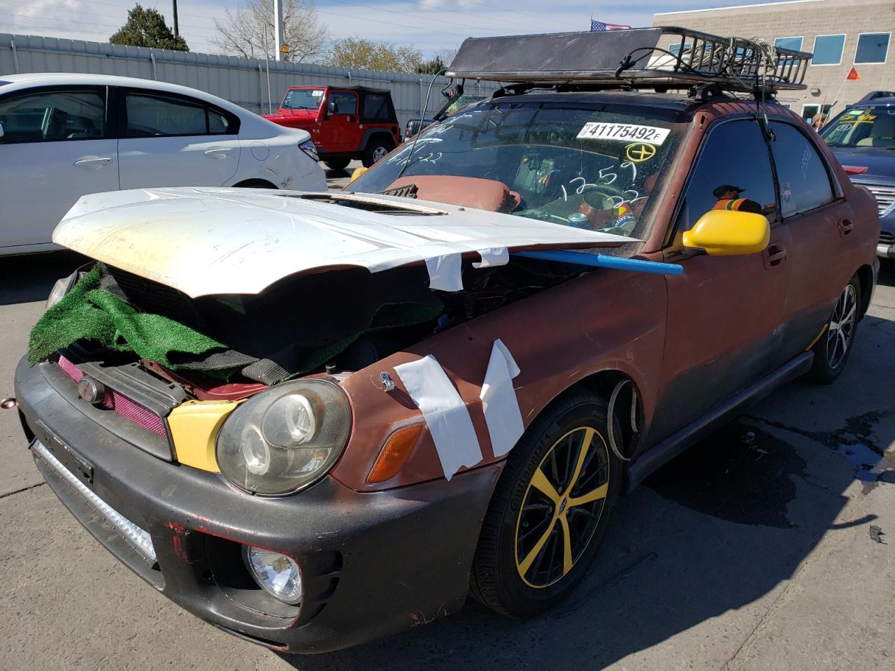 Photo 2 from auction – 2002 SUBARU IMPREZA WR with VIN JF1GD29652G528672